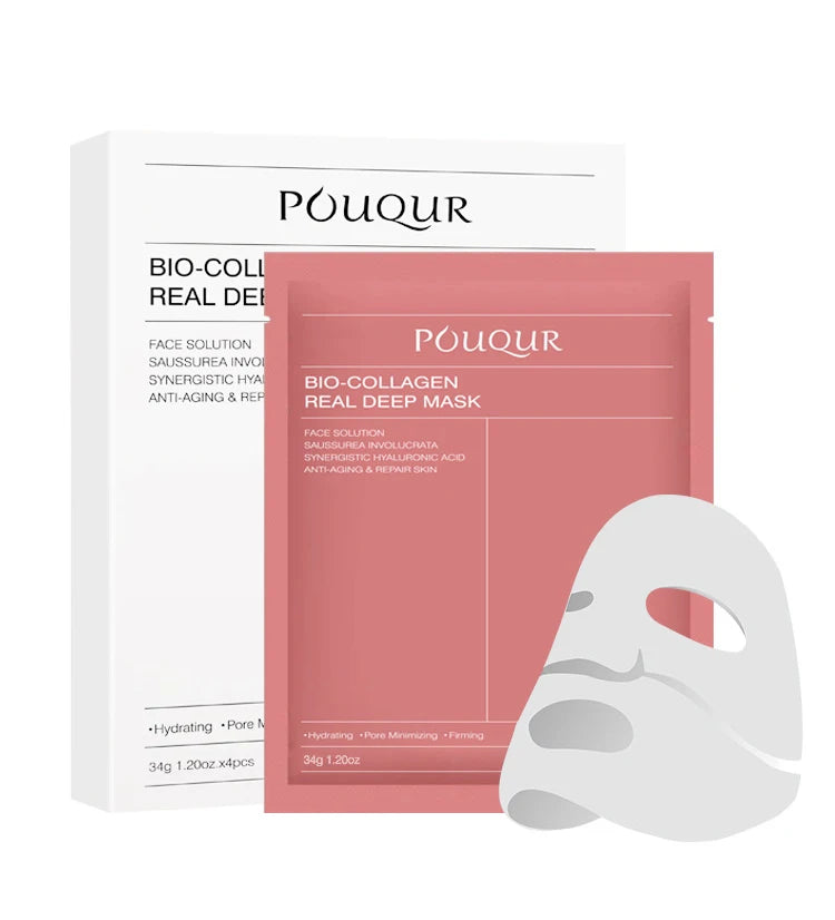 Dissolvable Bio-Collagen SkincareDeep Sheet Facial Mask – Private Label