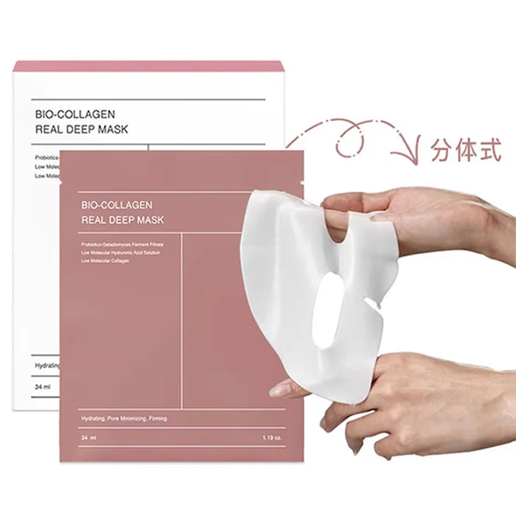 Dissolvable Bio-Collagen SkincareDeep Sheet Facial Mask – Private Label